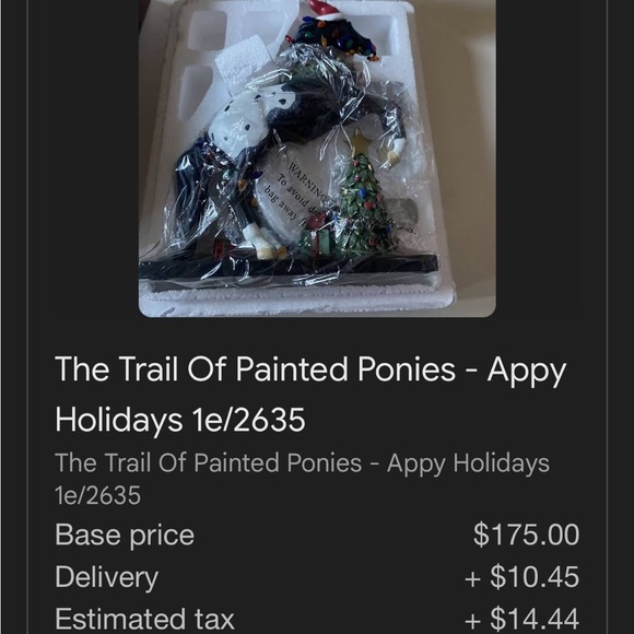 PAINTED PONIES FIRST EDITION APPY HOLIDAY 2011 - Picture 9 of 9